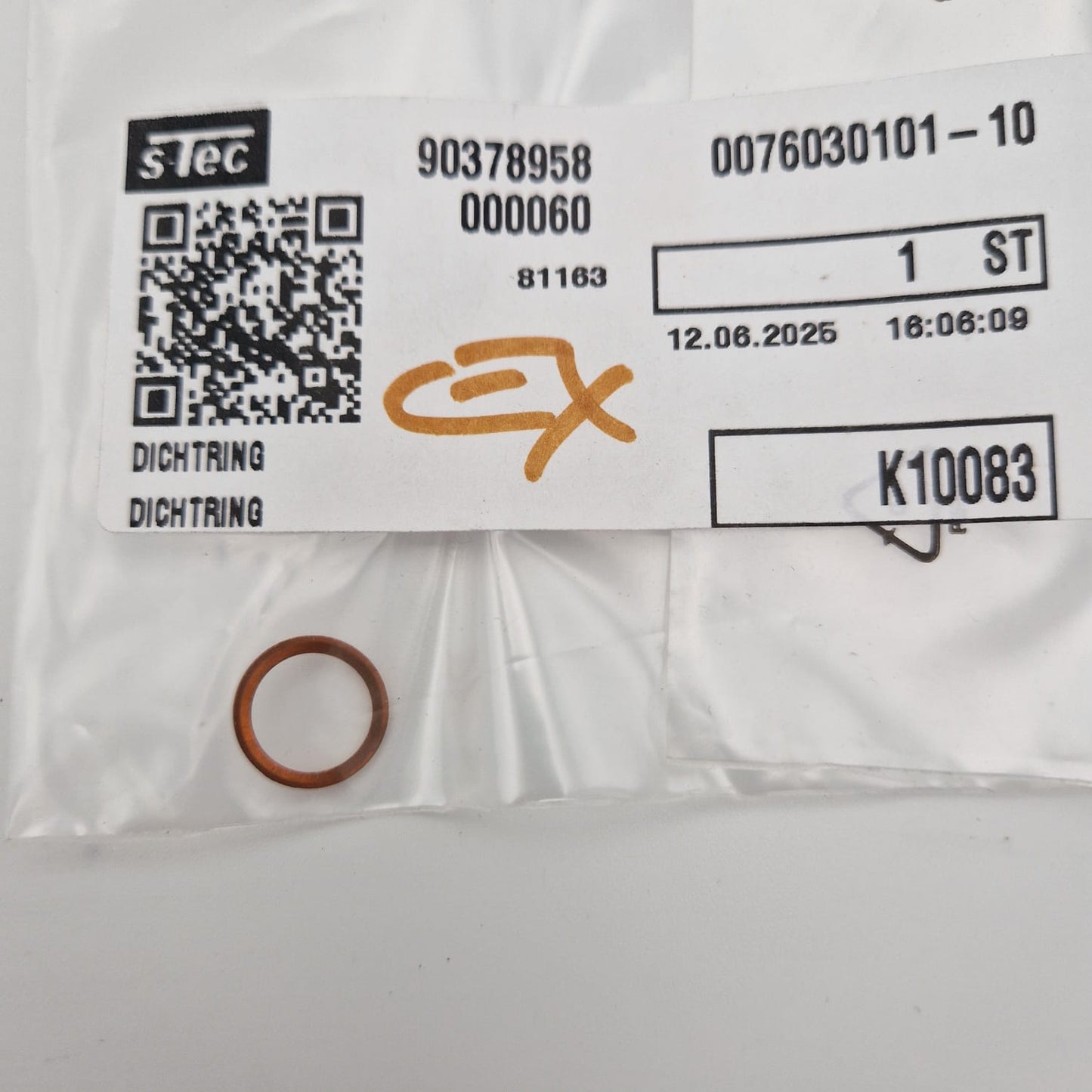 KOLBENRING-TEILSATZ STD A0020306624 Mercedes