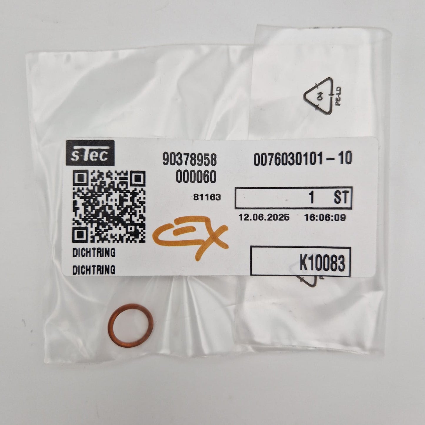 KOLBENRING-TEILSATZ STD A0020306624 Mercedes