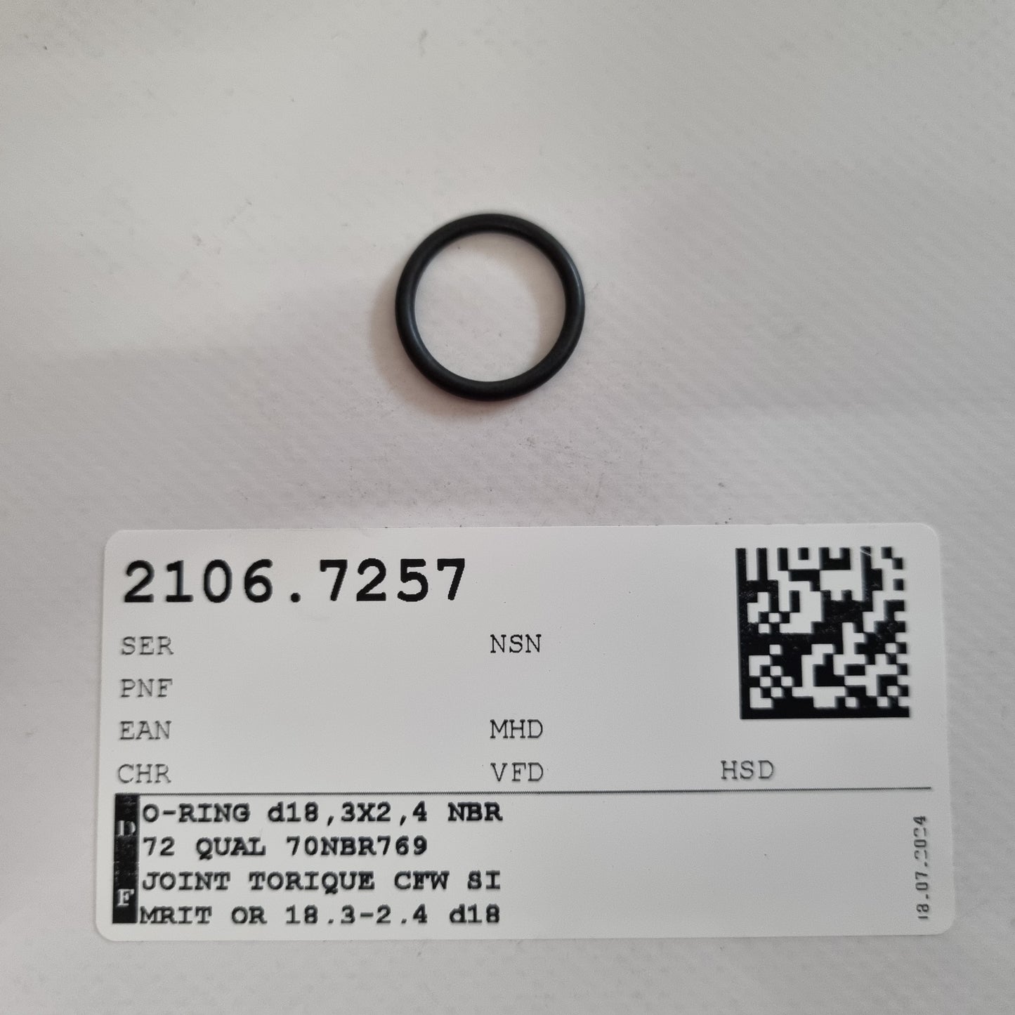 O-RING CFW SIMRIT OR 18,3-2,4