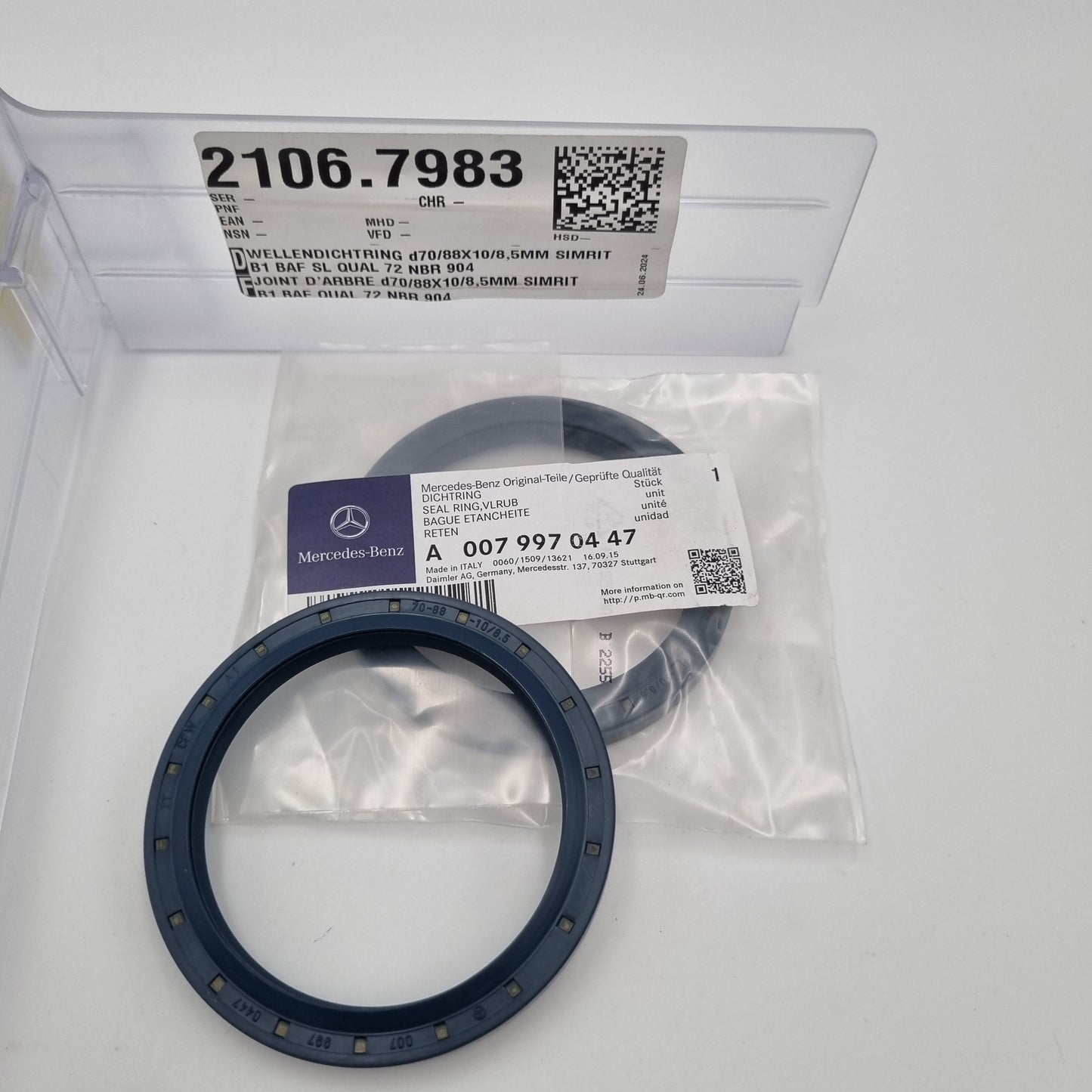 SHAFT SEAL d70/88X10/8.5MM SIMRIT A0079970447
