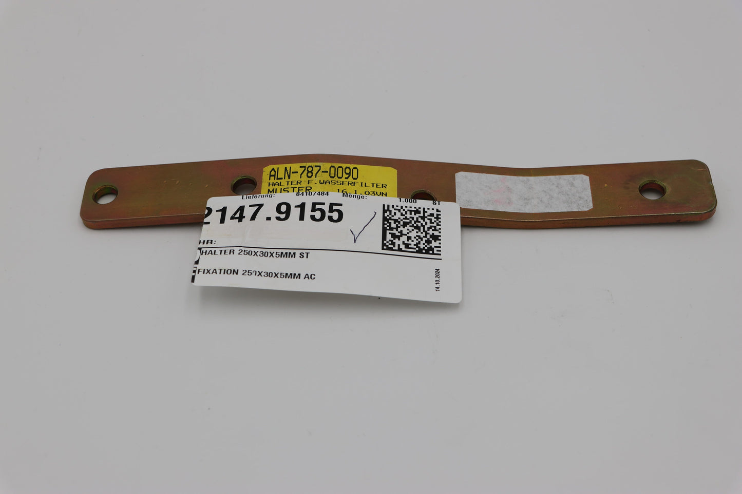 HALTER 250X30X5MM ST
