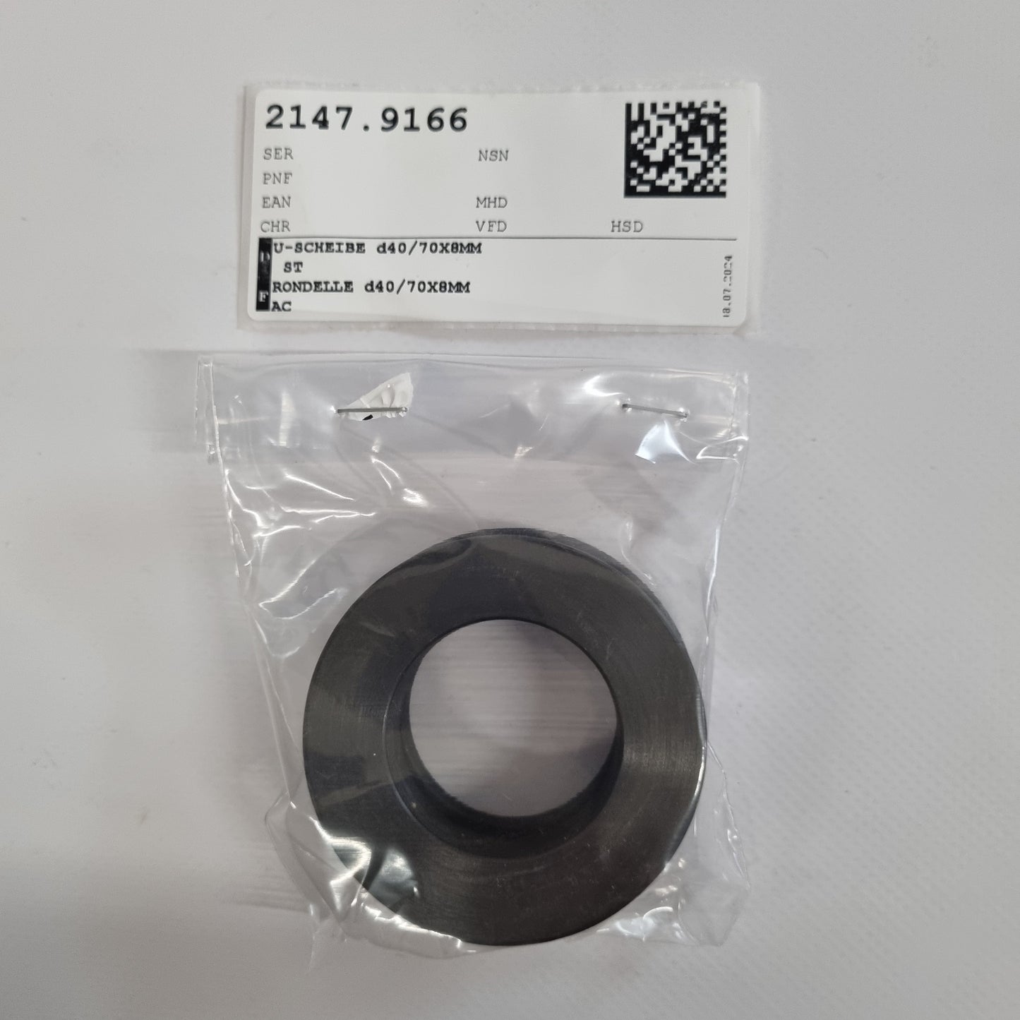 U-SCHEIBE d40/70X8MM ST