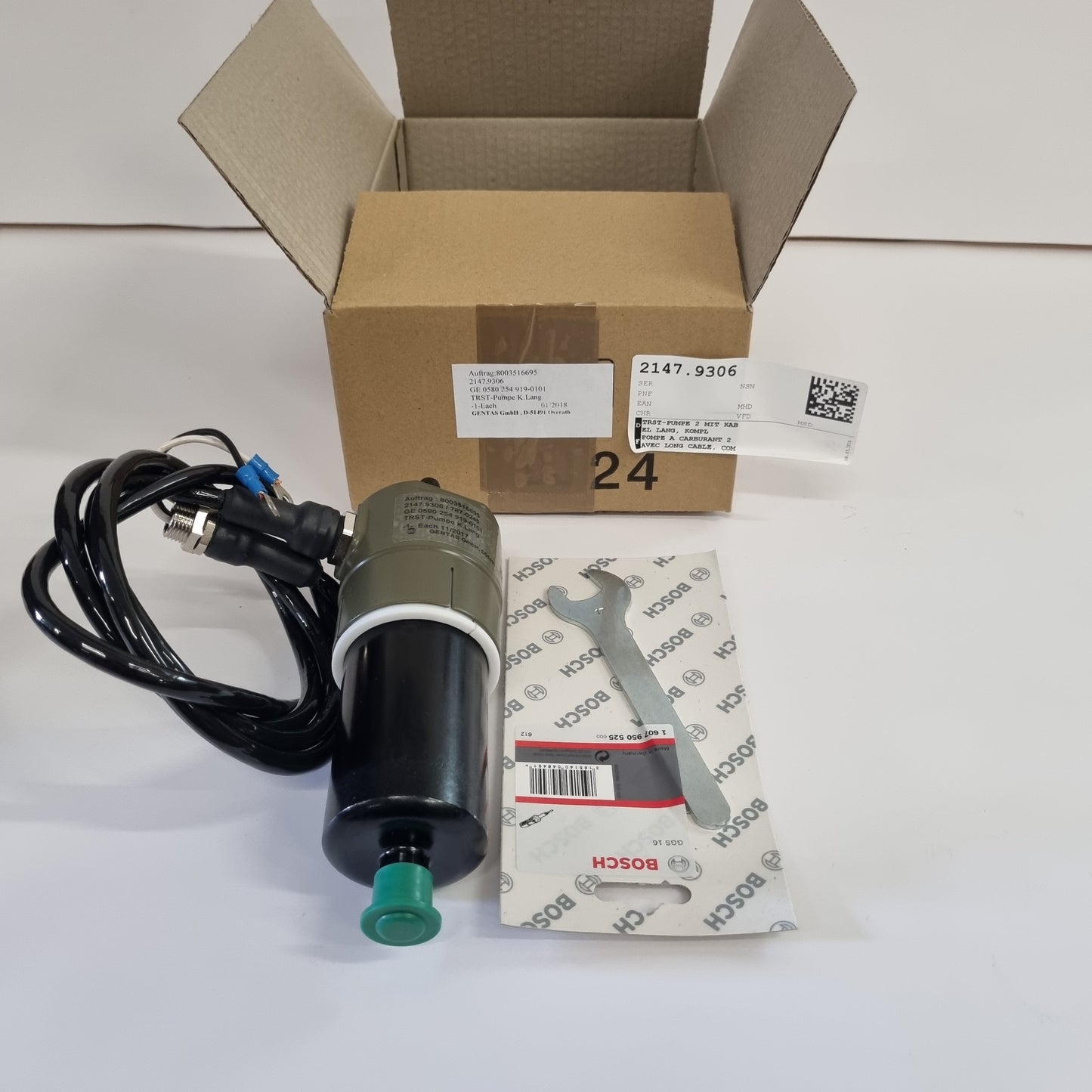 TREIBSTOFFPUMPE 2 KABEL LANG KOMPLETT ABGESCHIRMT ORIGINAL A4614700194