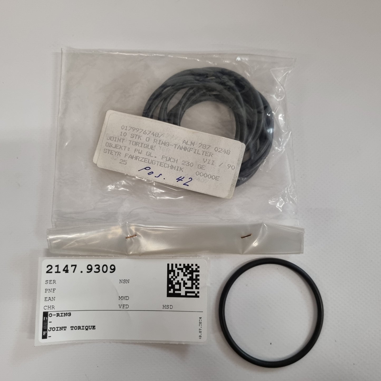 O-RING A0179976748