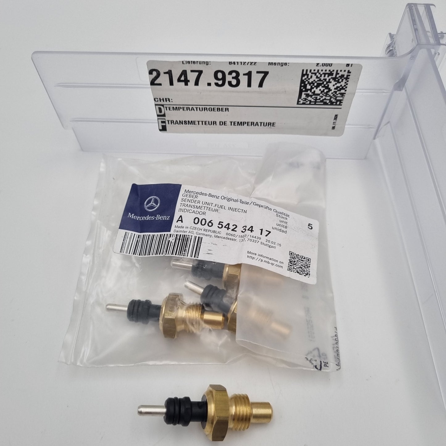 TEMPERATURE SENSOR A0065423417