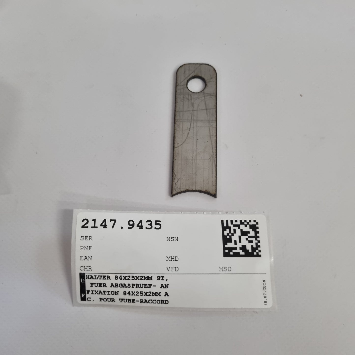HALTER 84X25X2MM ST / FUER ABGASPRUEF- A4614921241
