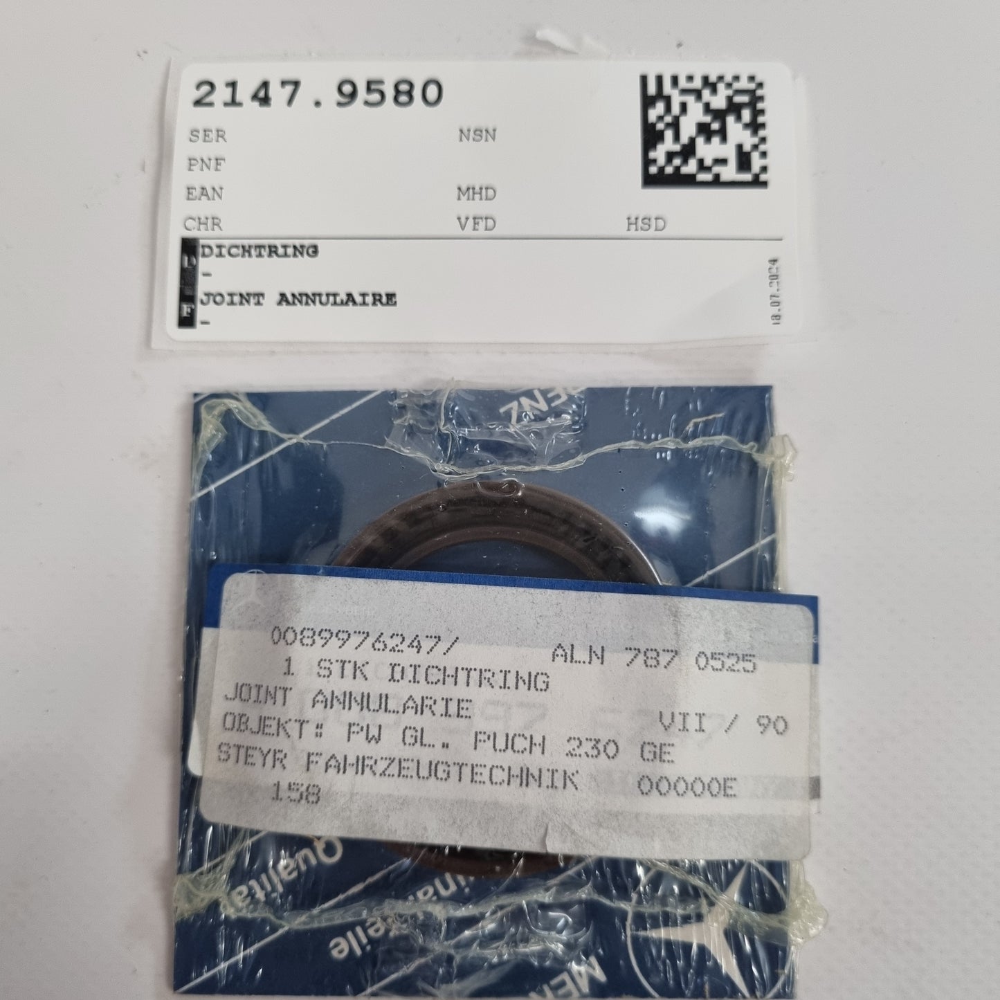 DICHTUNGSRING A0089976247