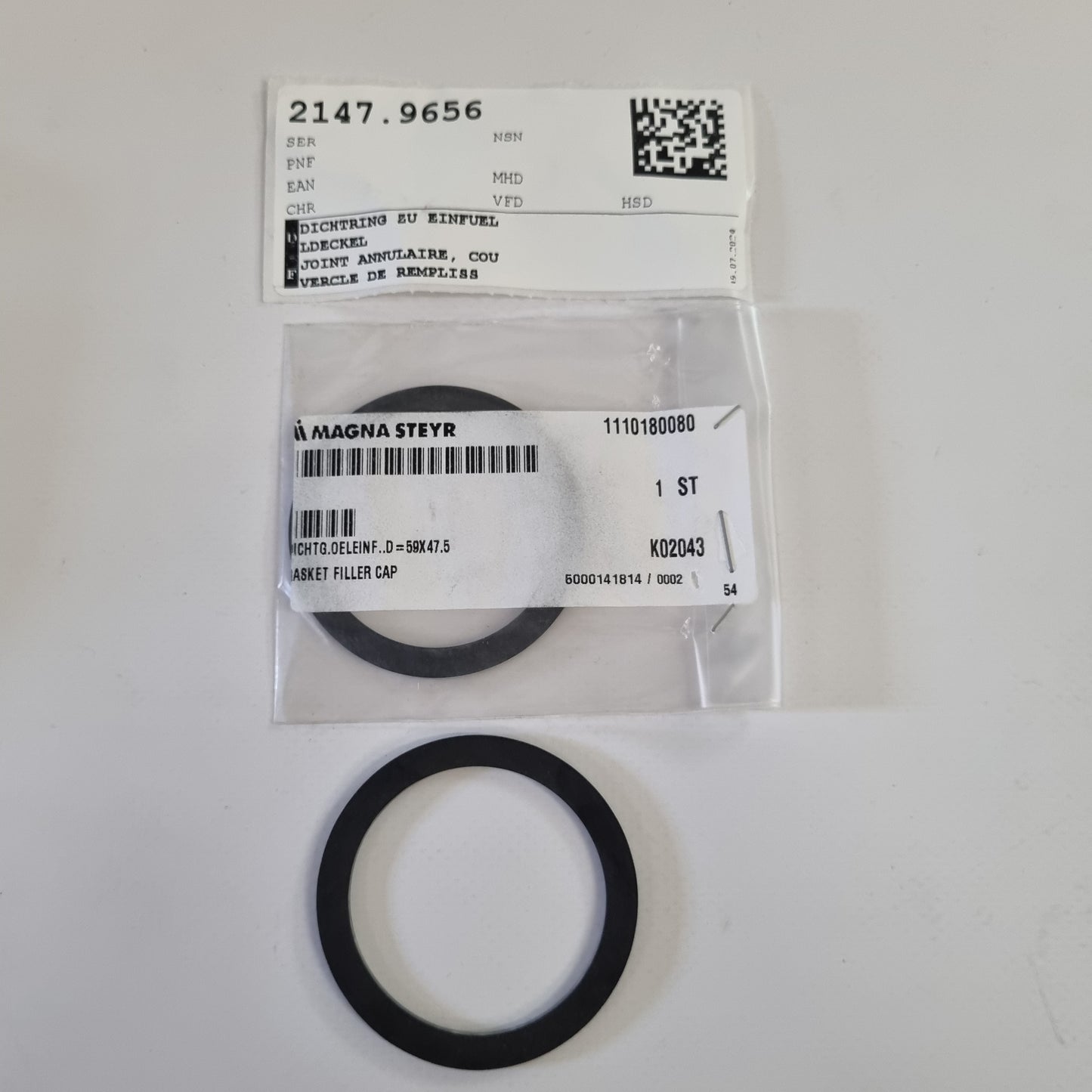 DICHTUNGSRING 47,5X59MM ZU DECKEL A1110180080