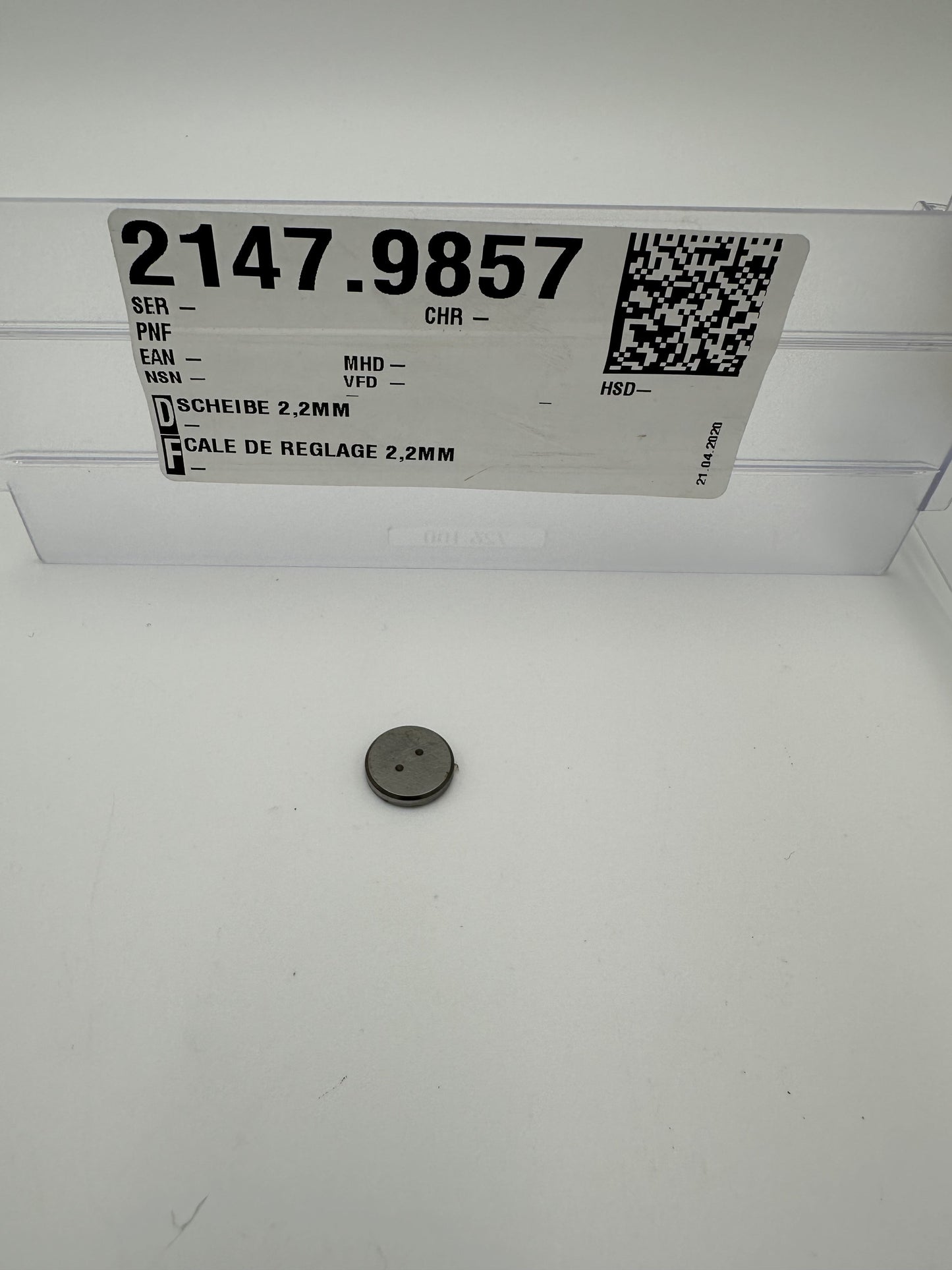 WASHER 2.2MM A1030550976