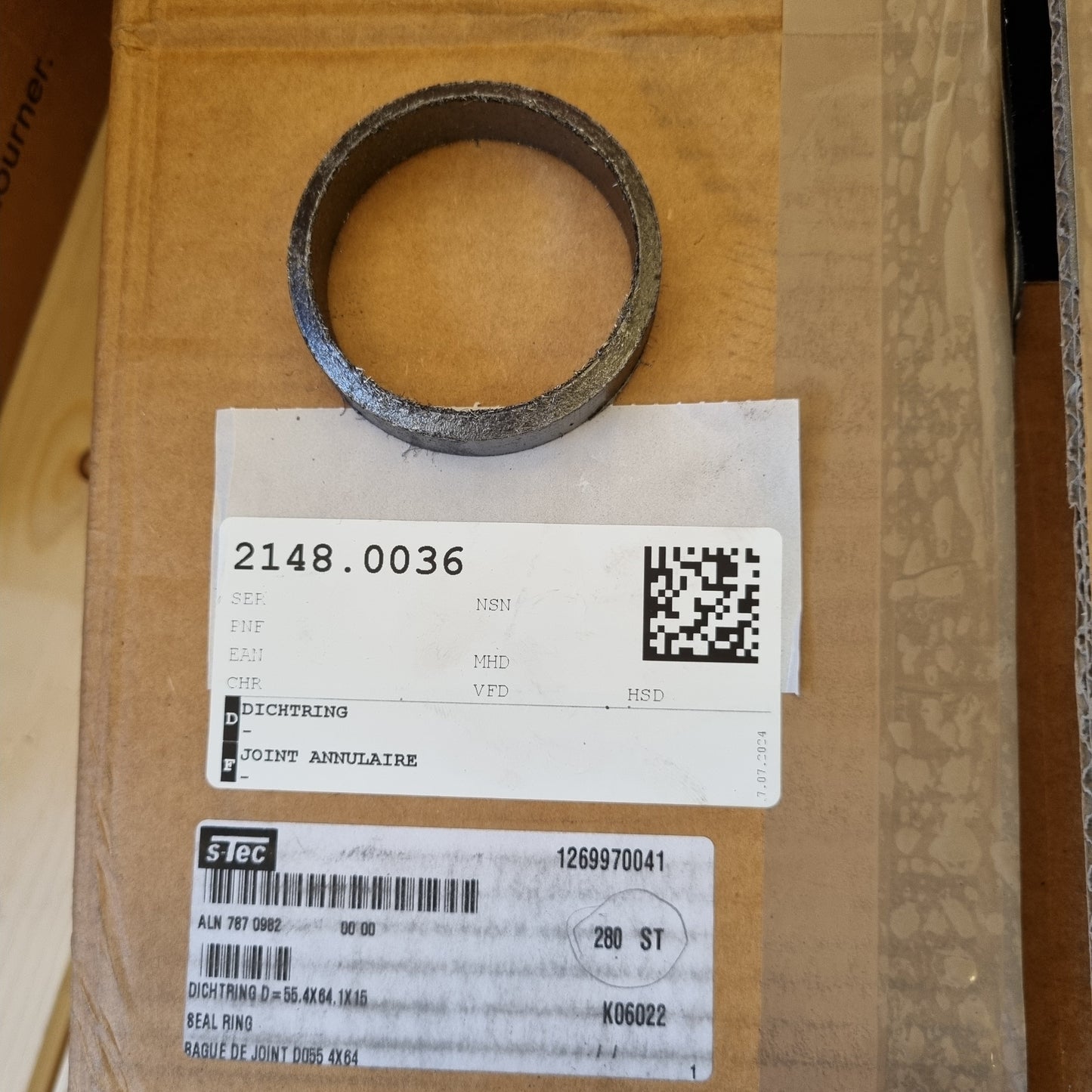 SEALING RING A1269970041