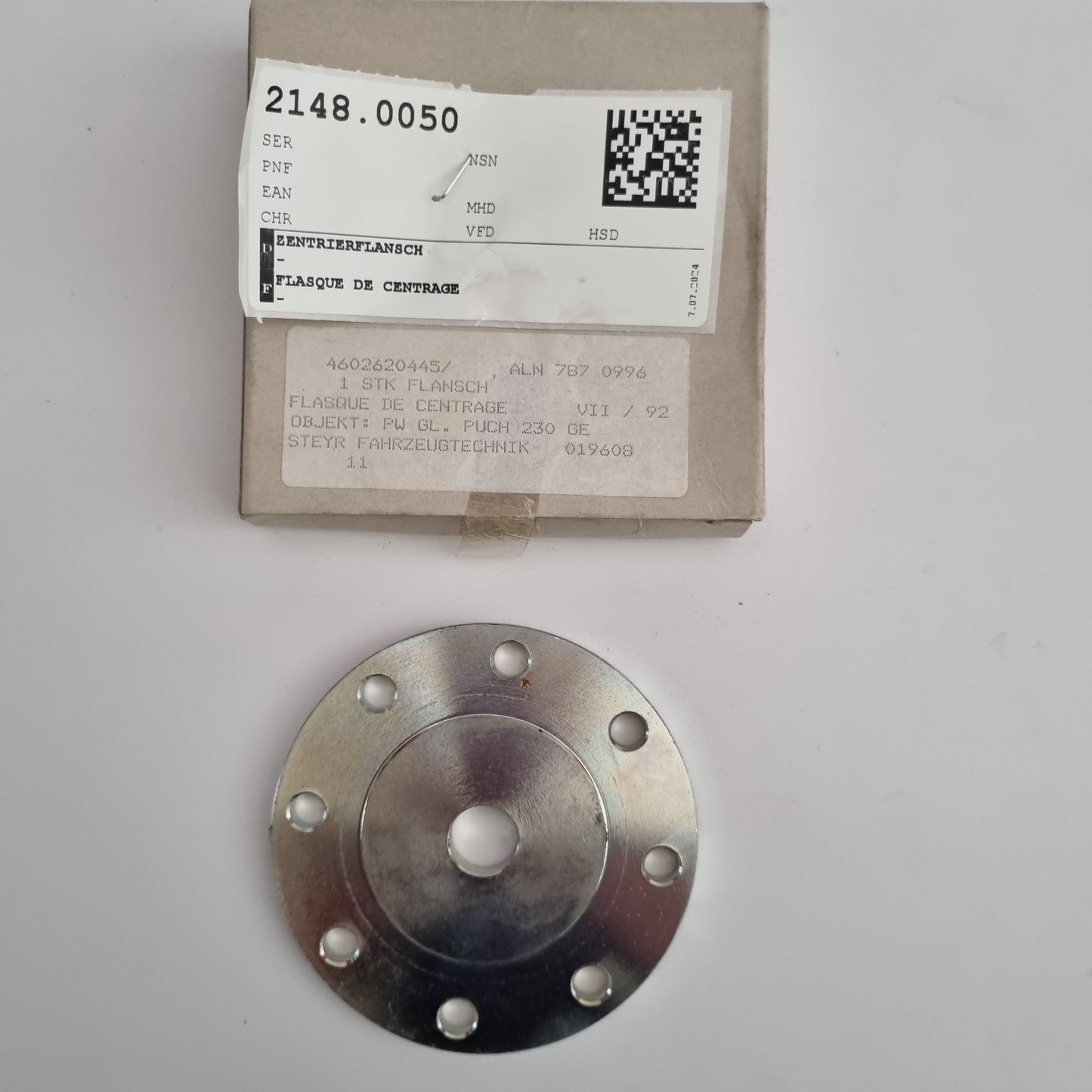 ZENTRIERFLANSCH G300