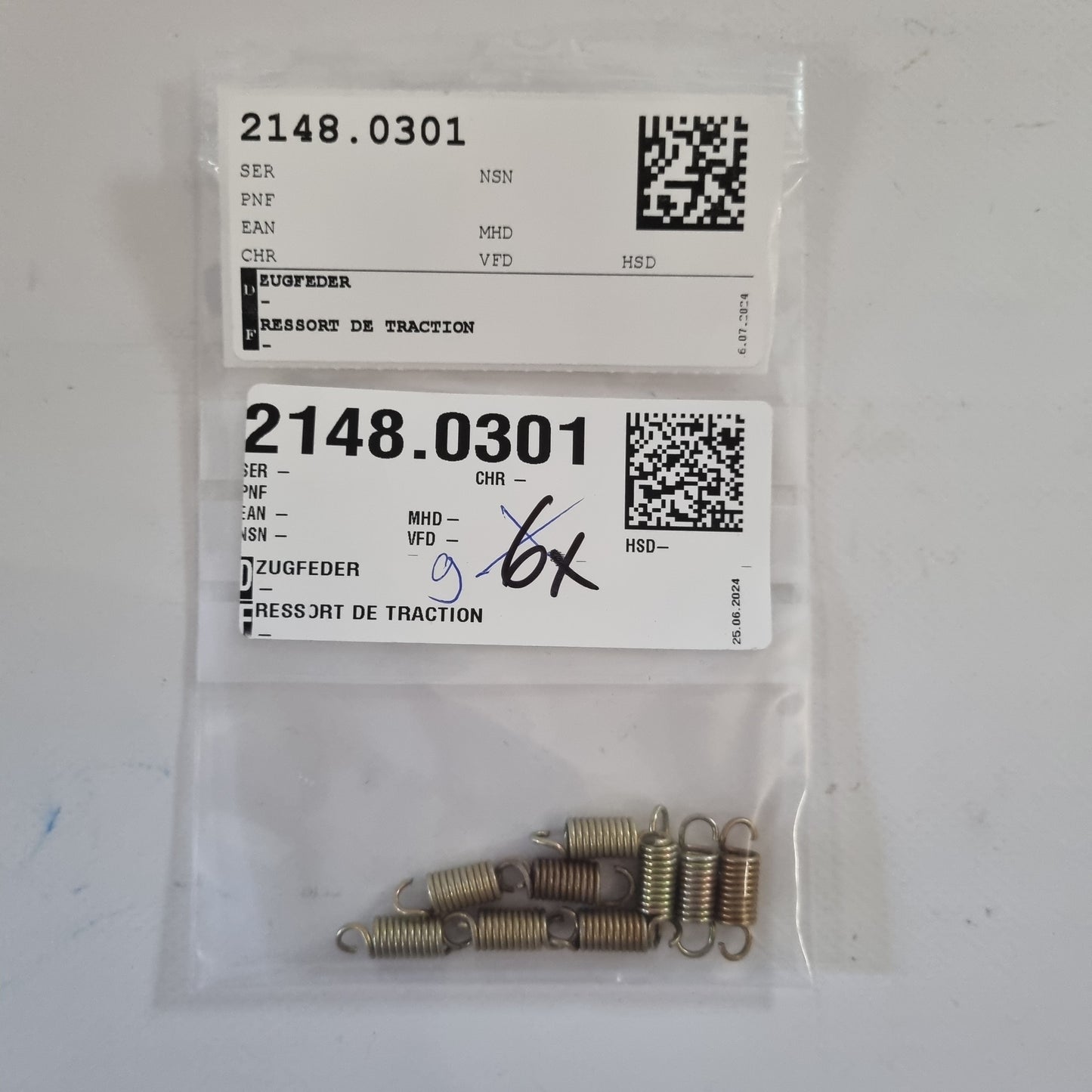Tension spring A0008870079