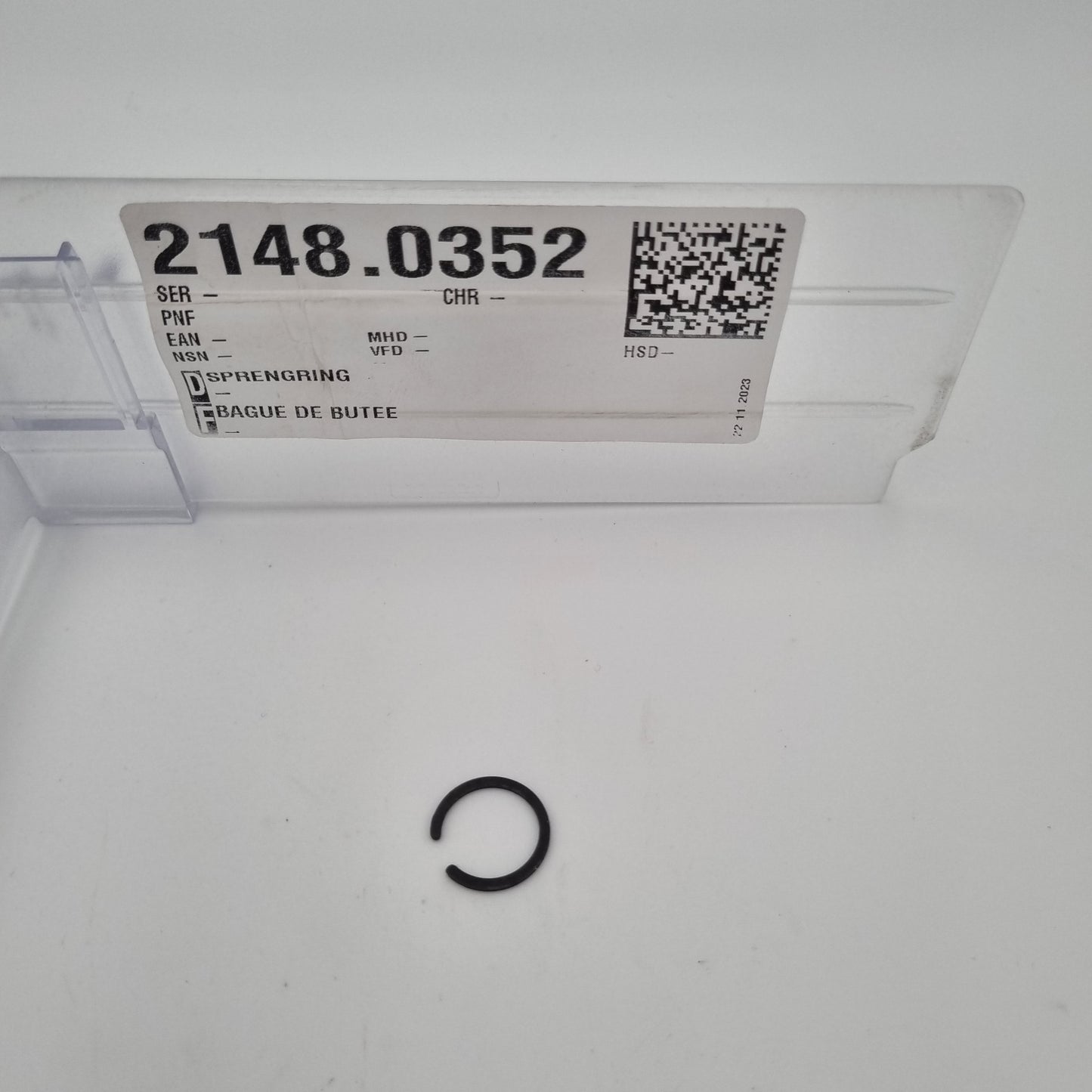 Snap ring A0019946935