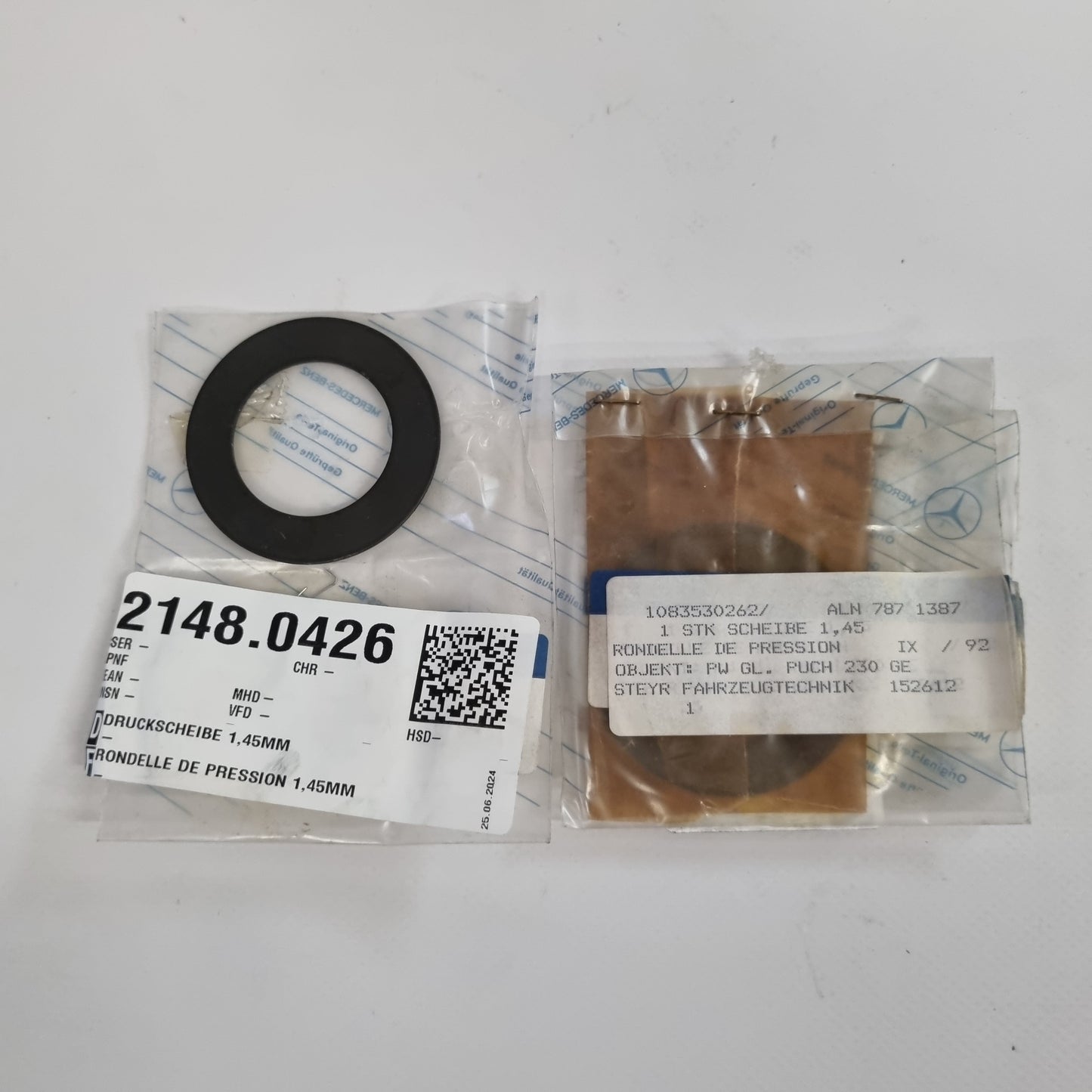 DRUCKSCHEIBE 1,45MM A1083530262
