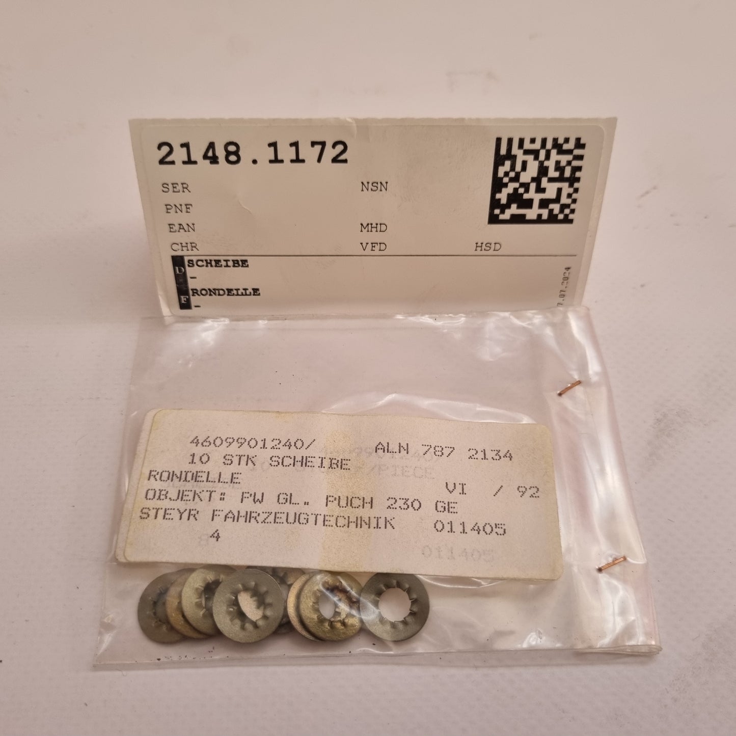 SCHEIBE G250 Wolf und G290 A4609901240