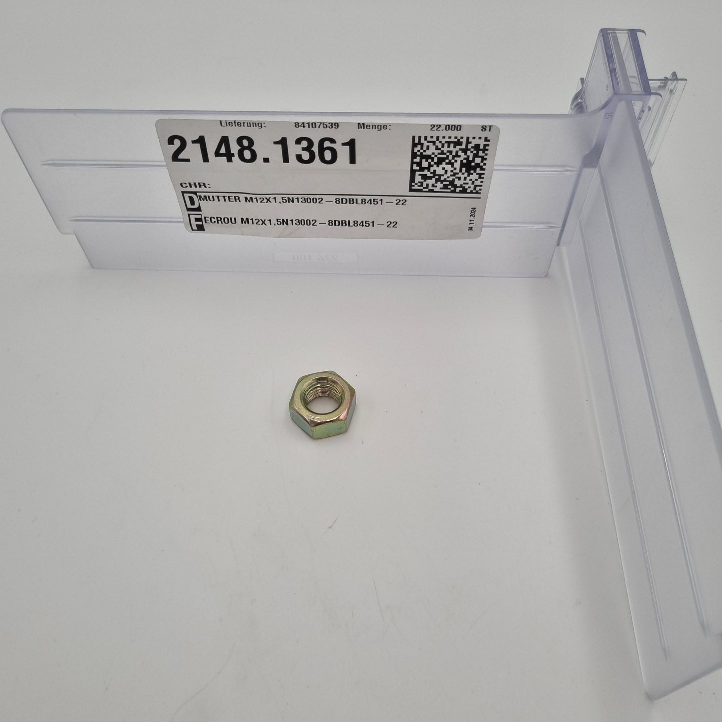 MUTTER M12X1,5N13002-8DBL8451-22 913002012002