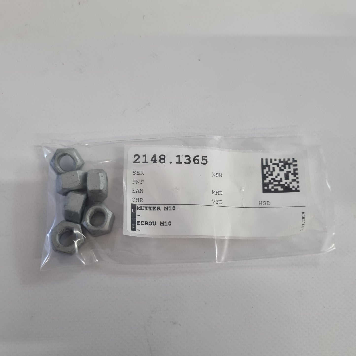NUT M10 913004010018