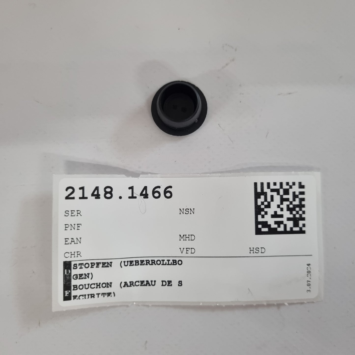 PLUG (OVERROLL BENDS) A0009977586