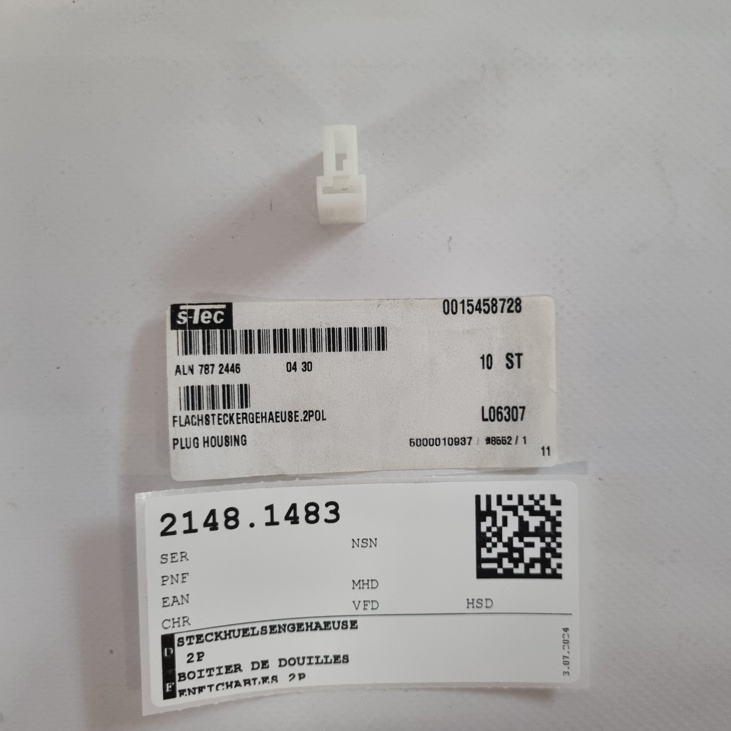 BOÎTIER À MANCHON 2P A0015458728