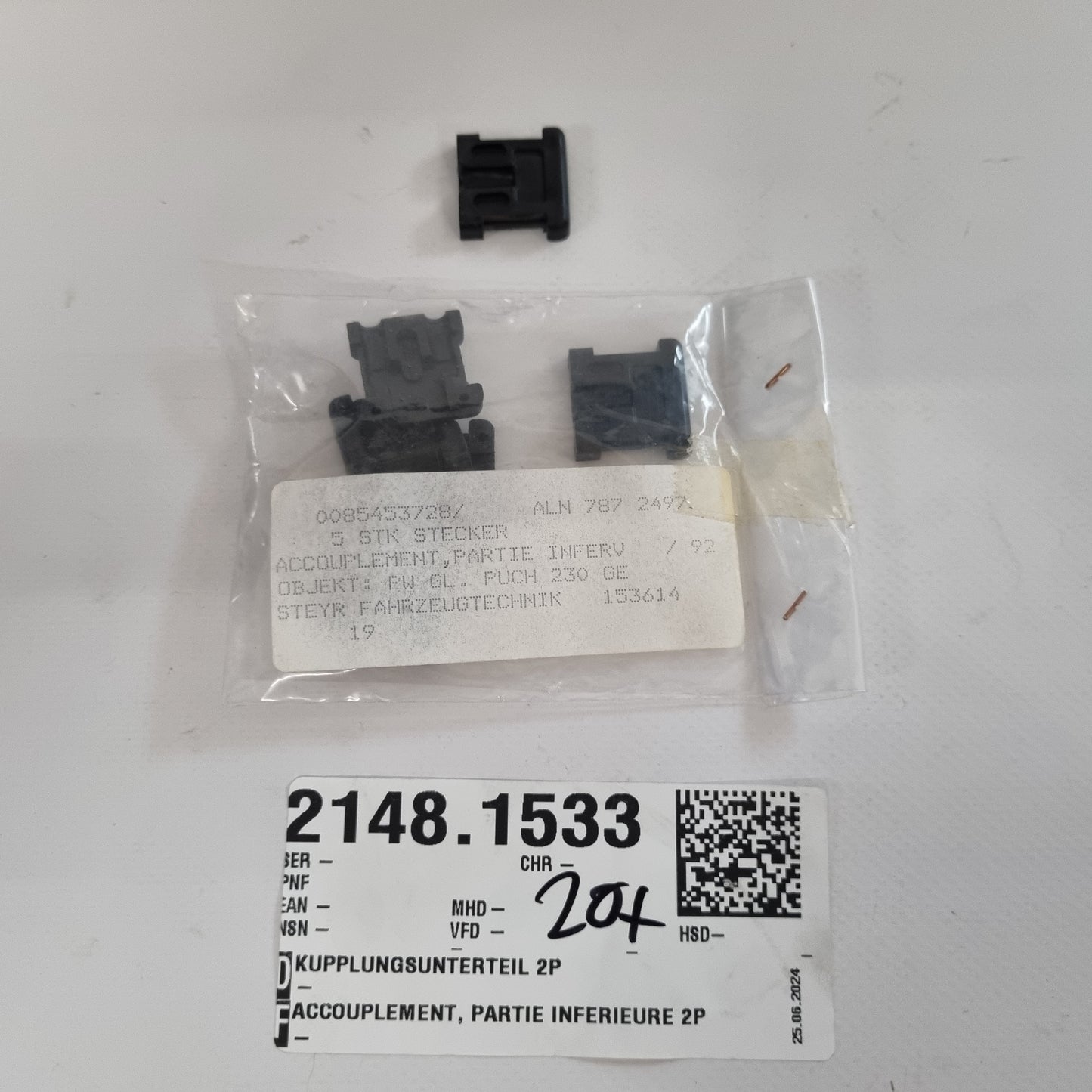 KUPPLUNGSUNTERTEIL 2P A0085453728