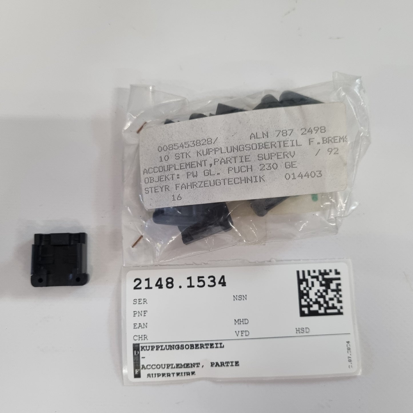 Clutch upper part A0085453828