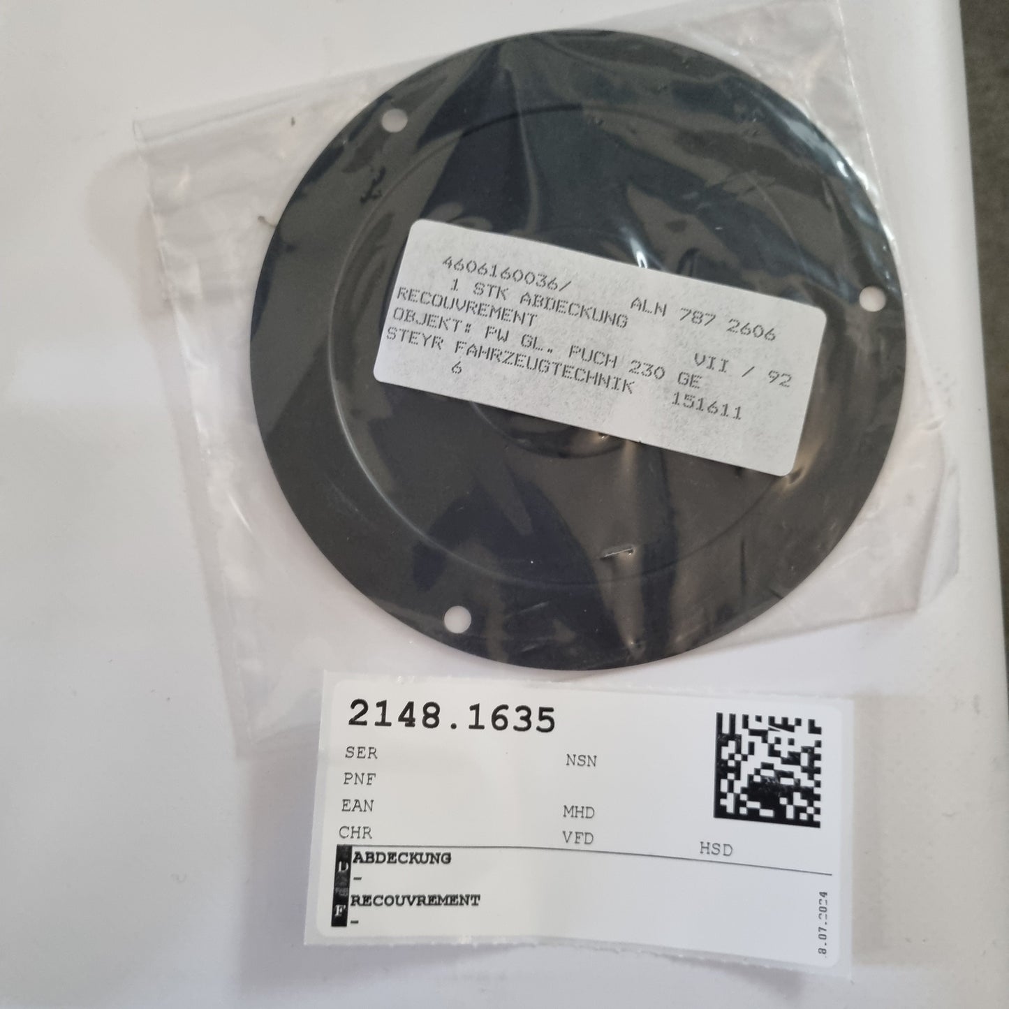 ABDECKUNG A4606160036