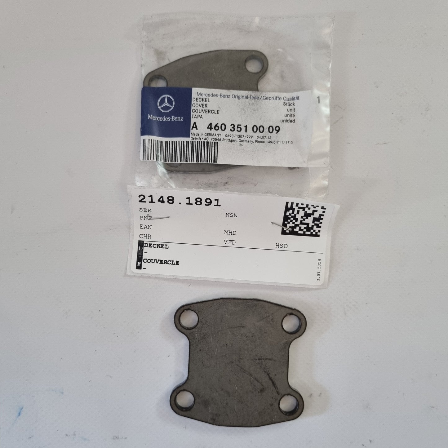 DECKEL A4603510009