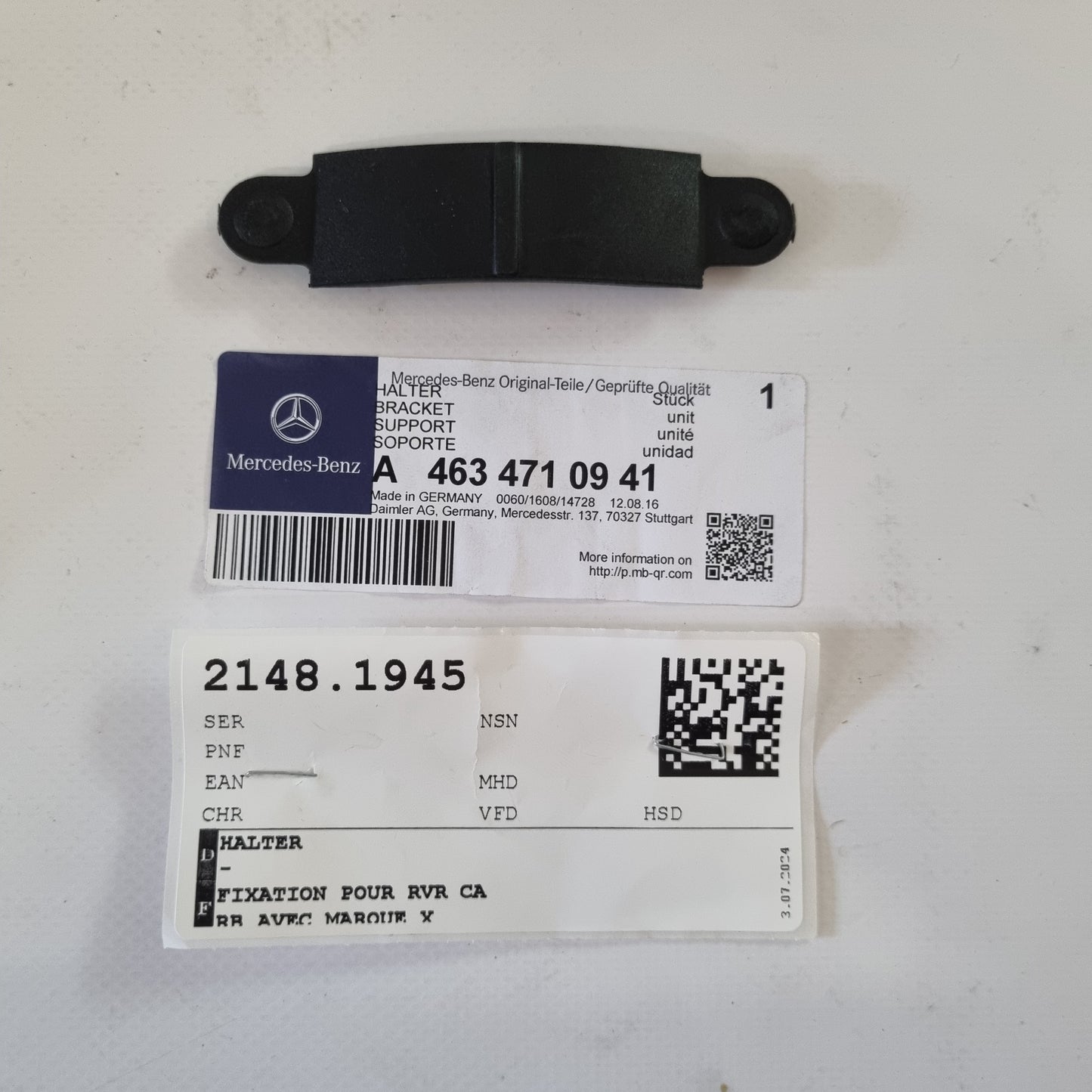 HALTER FUER TREIBSTOFFBEHAELTER A4634710941