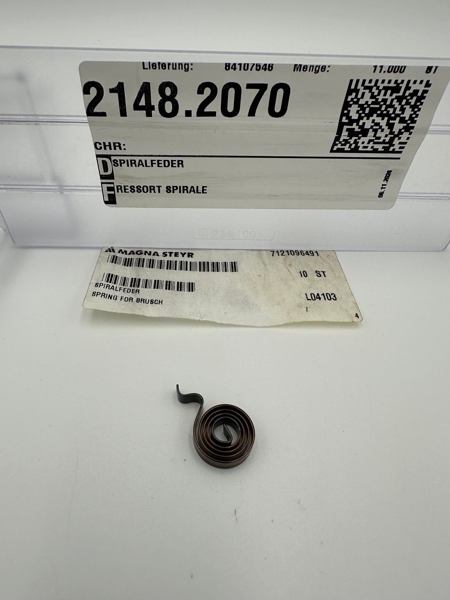 Ressort spiral A7121096491