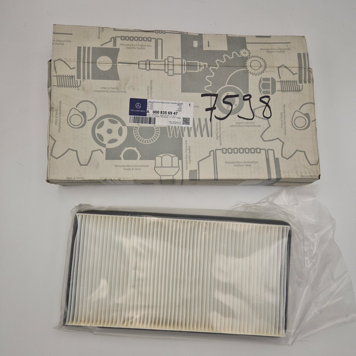 Innenraumfilter G 270/ 290 CDI A0008356947