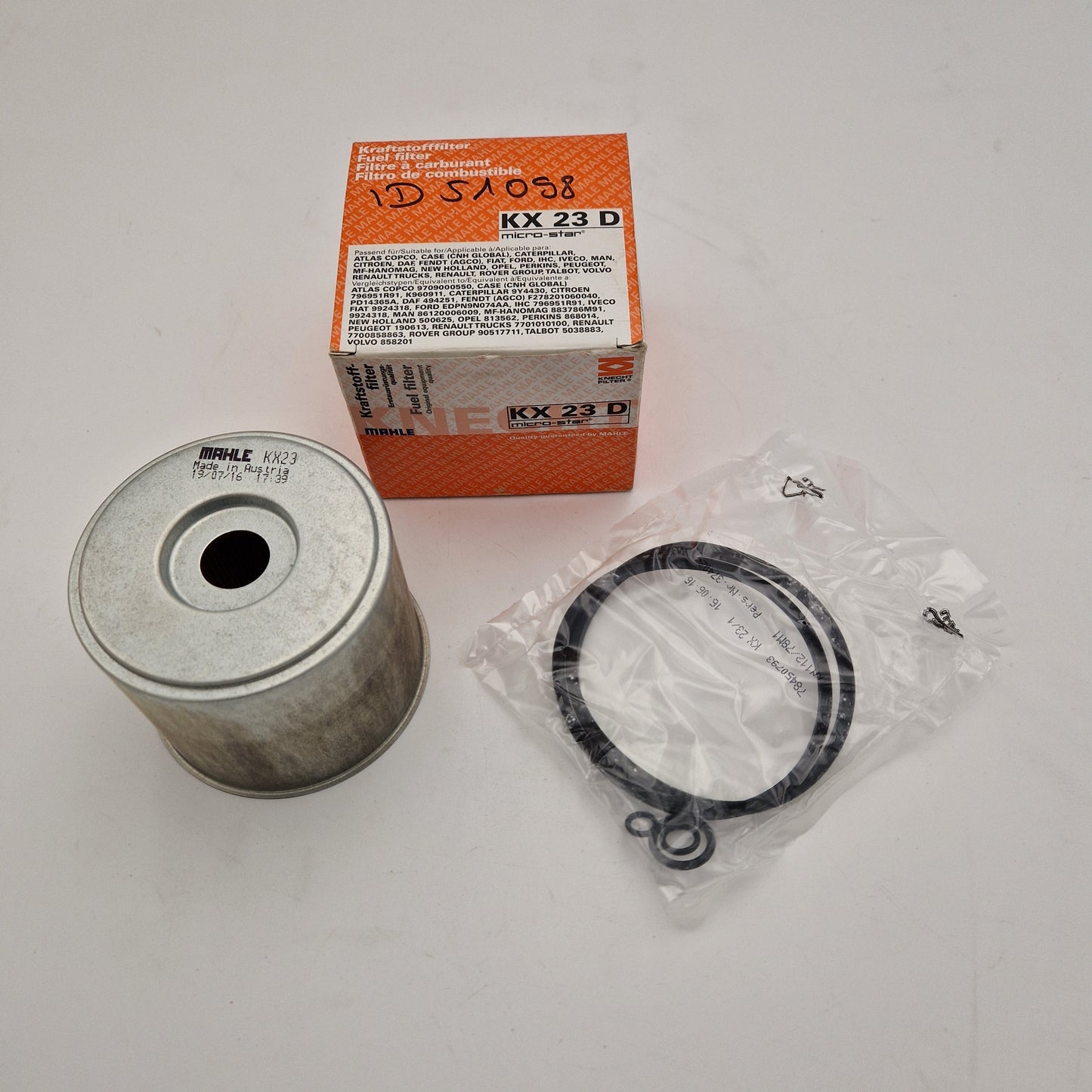 MAHLE KX 23D Kraftstofffilter