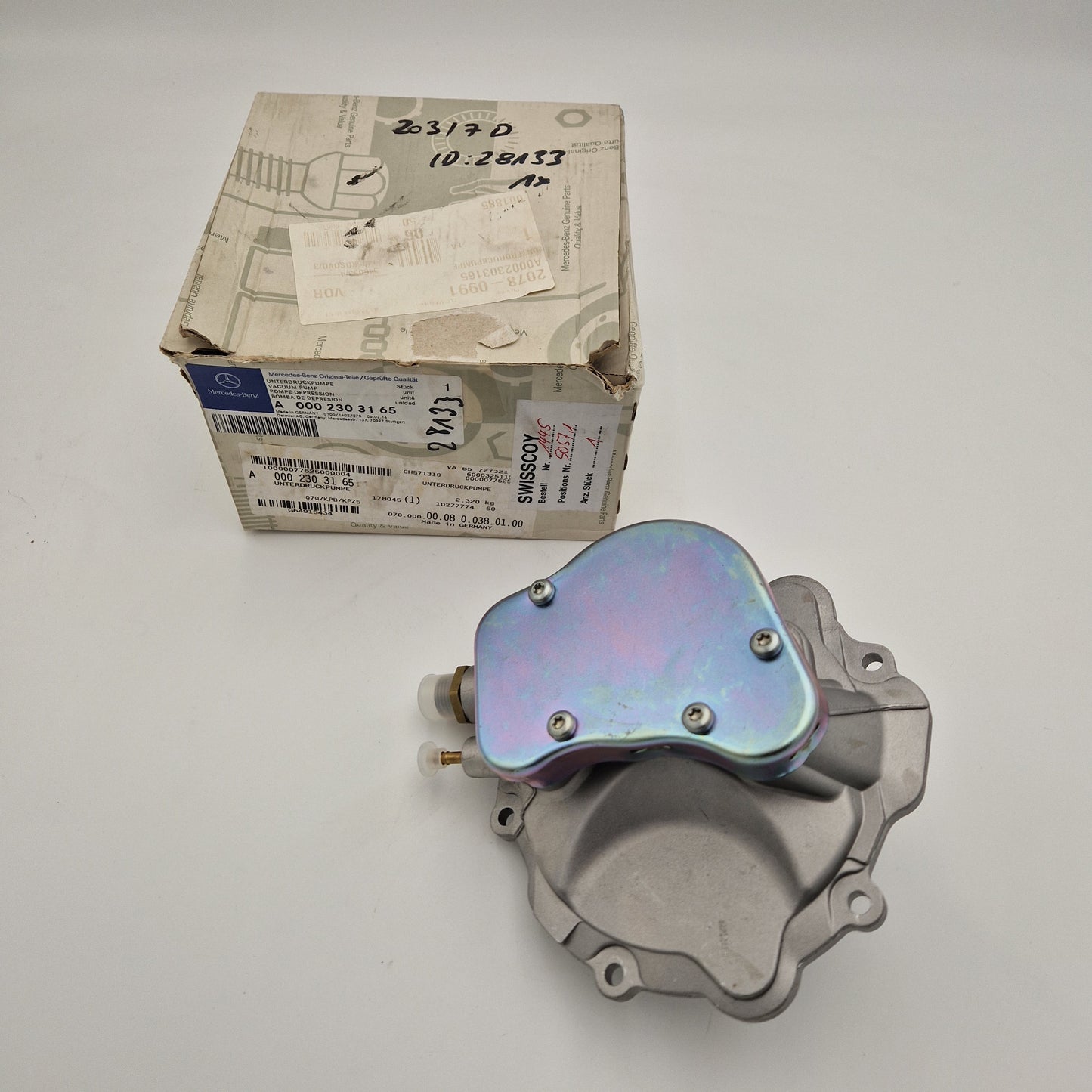 UNTERDRUCKPUMPE OEM A0002303165 WOLF 250 GD / 290 GD