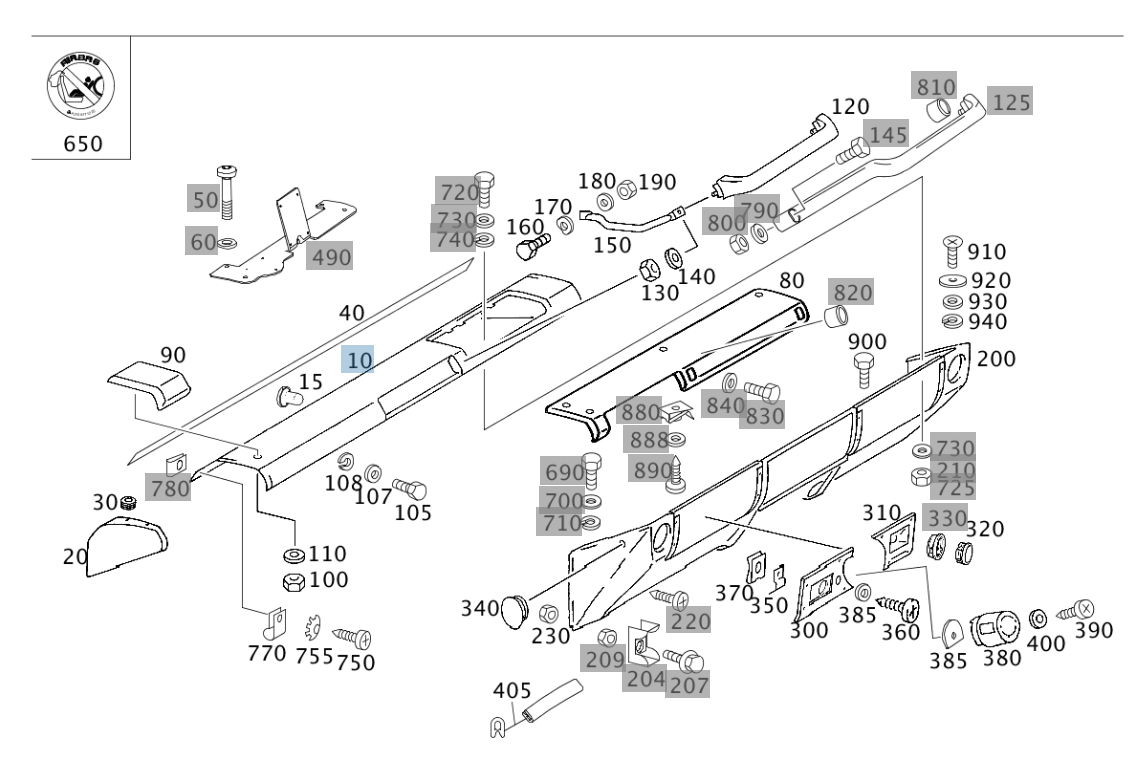 INSTRUMENTENTAFEL Oben  A4616808587 7167 G300