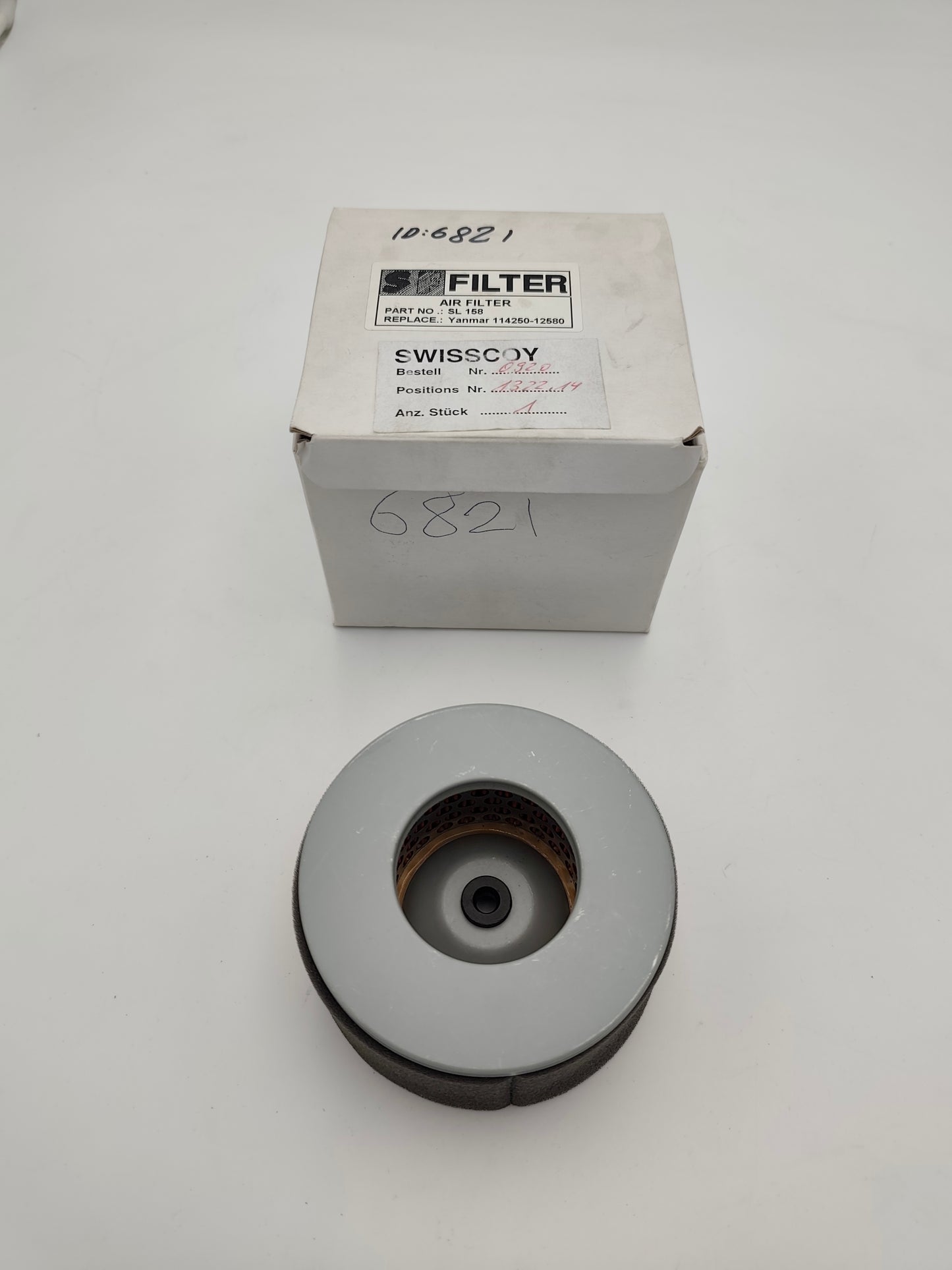 114250-12580 Luftfilter REPLACE.: Yanmar 114250-12580