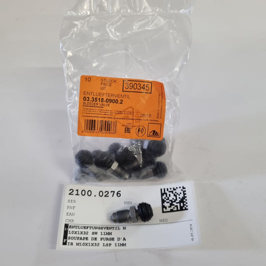 ENTLUEFTUNGSVENTIL M10X1X32 SW 11MM A0004205155