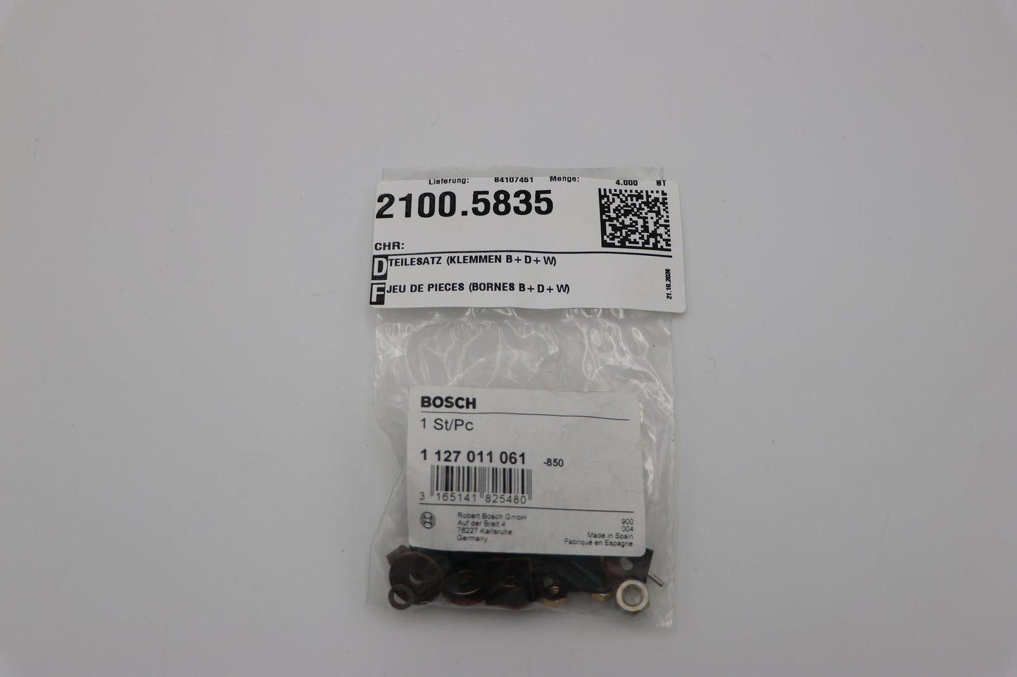 TEILESATZ (KLEMMEN B+D+W) A4630801101