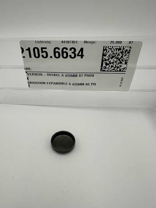 VERSCHL-DECKEL A d20MM ST PHOS