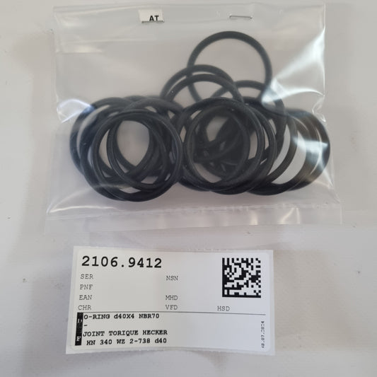O-RING HECKER HN 340 WZ 2-738 WZ 2-738 WS 4572