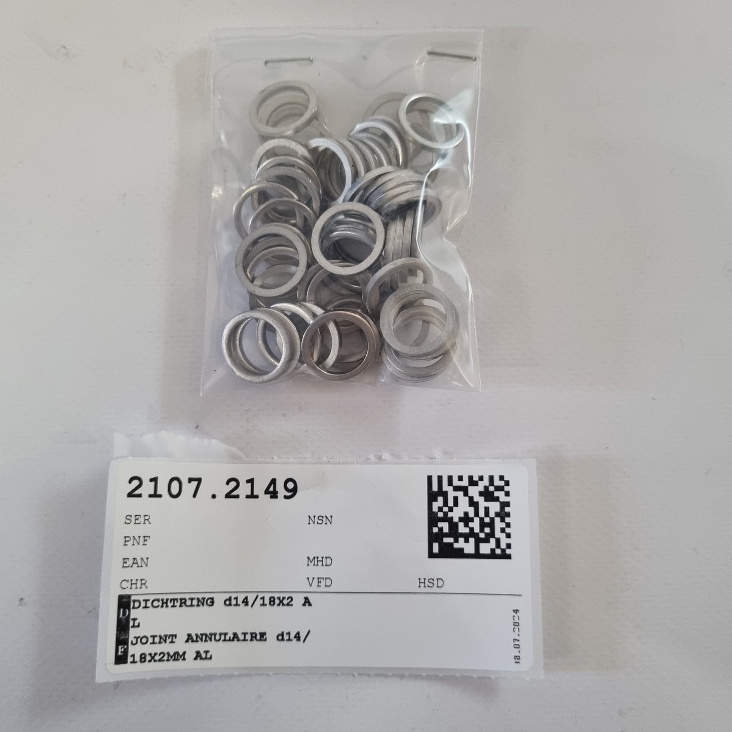 DICHTRING d14/18X2 AL