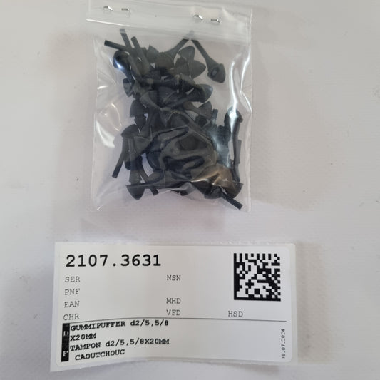 RUBBER BUFFER d2/5.5/8X20MM