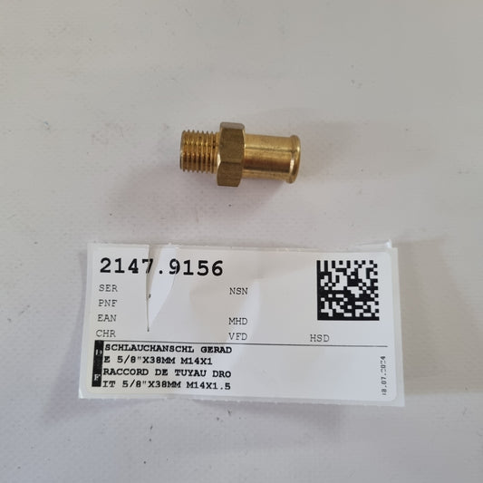 SCHLAUCHANSCHLUSS GERADE 5/8"X38MM
