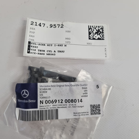Cylinder head screw with hexagon socket '006912008014