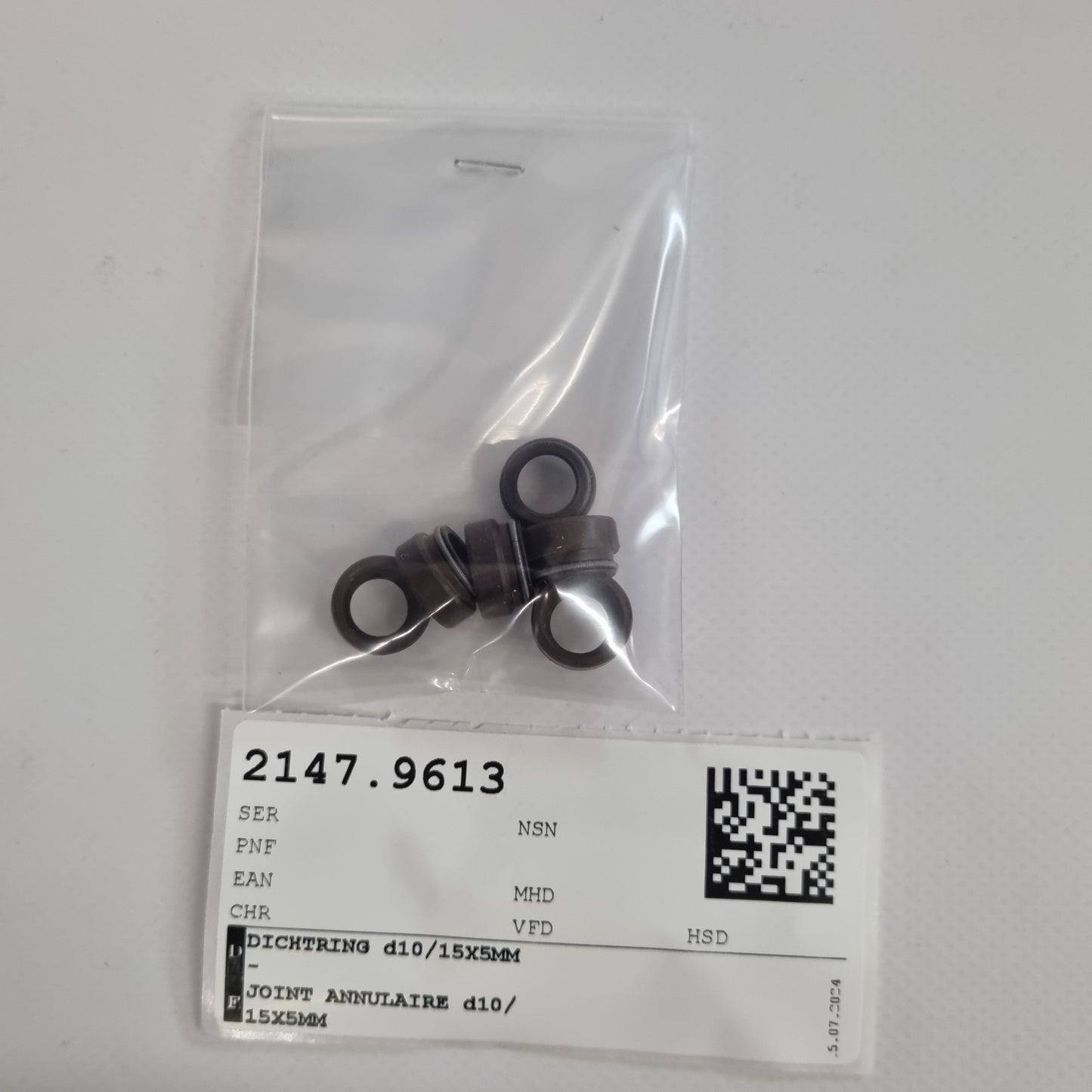 DICHTRING d10/15X5MM