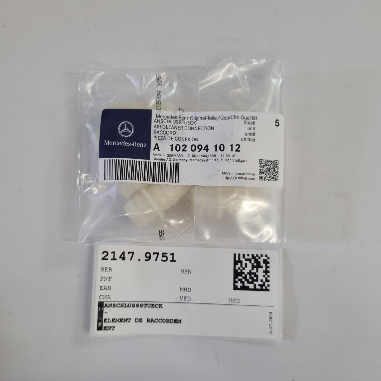 ANSCHLUSSSTUECK A1020941012