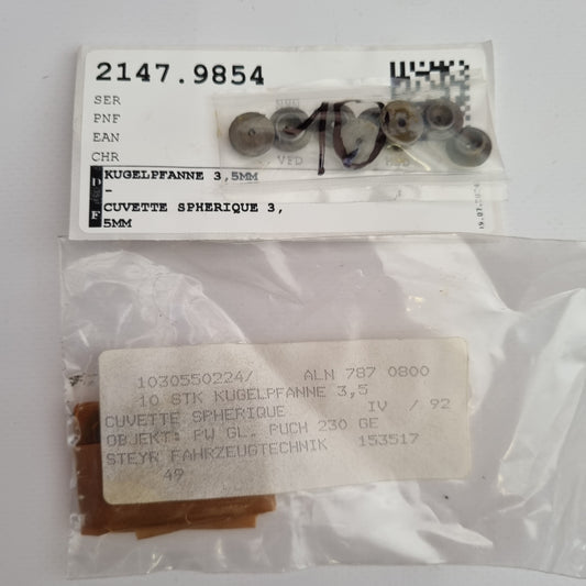 KUGELPFANNE 3,5MM A1030550224
