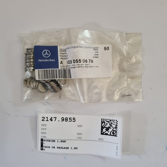 SCHEIBE 1,8MM A1030550676