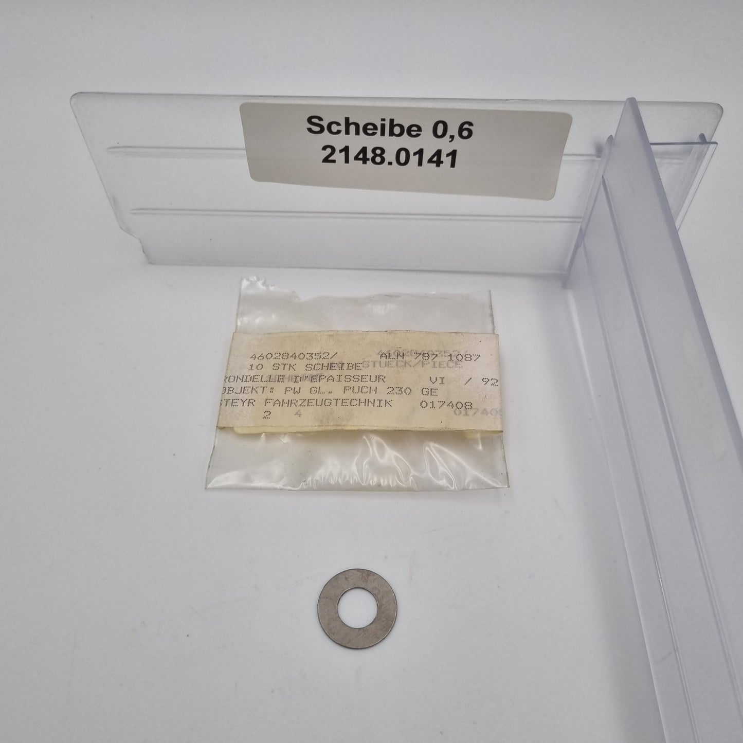 SPACER WASHER 0.6MM A4602840352