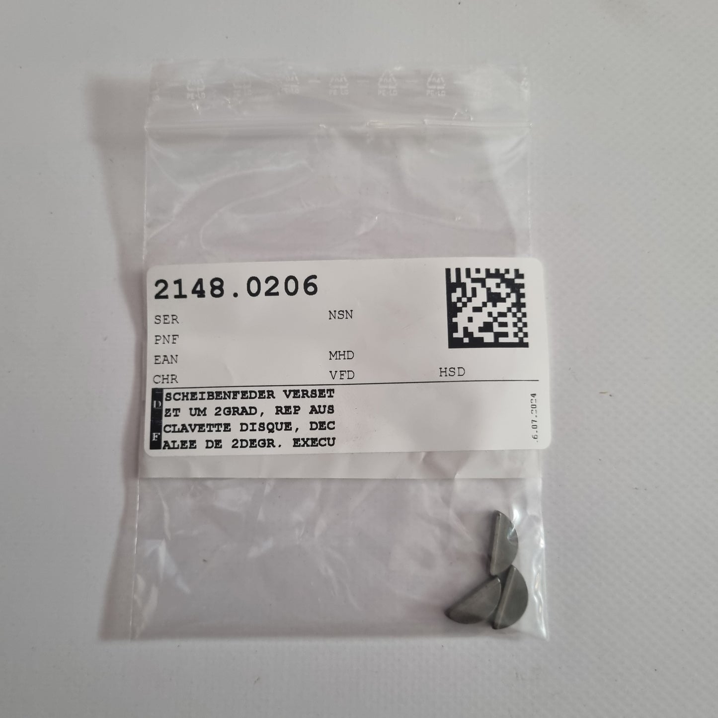 SCHEIBENFEDER VERSETZT UM 2GRAD / REP AUS A6219910467