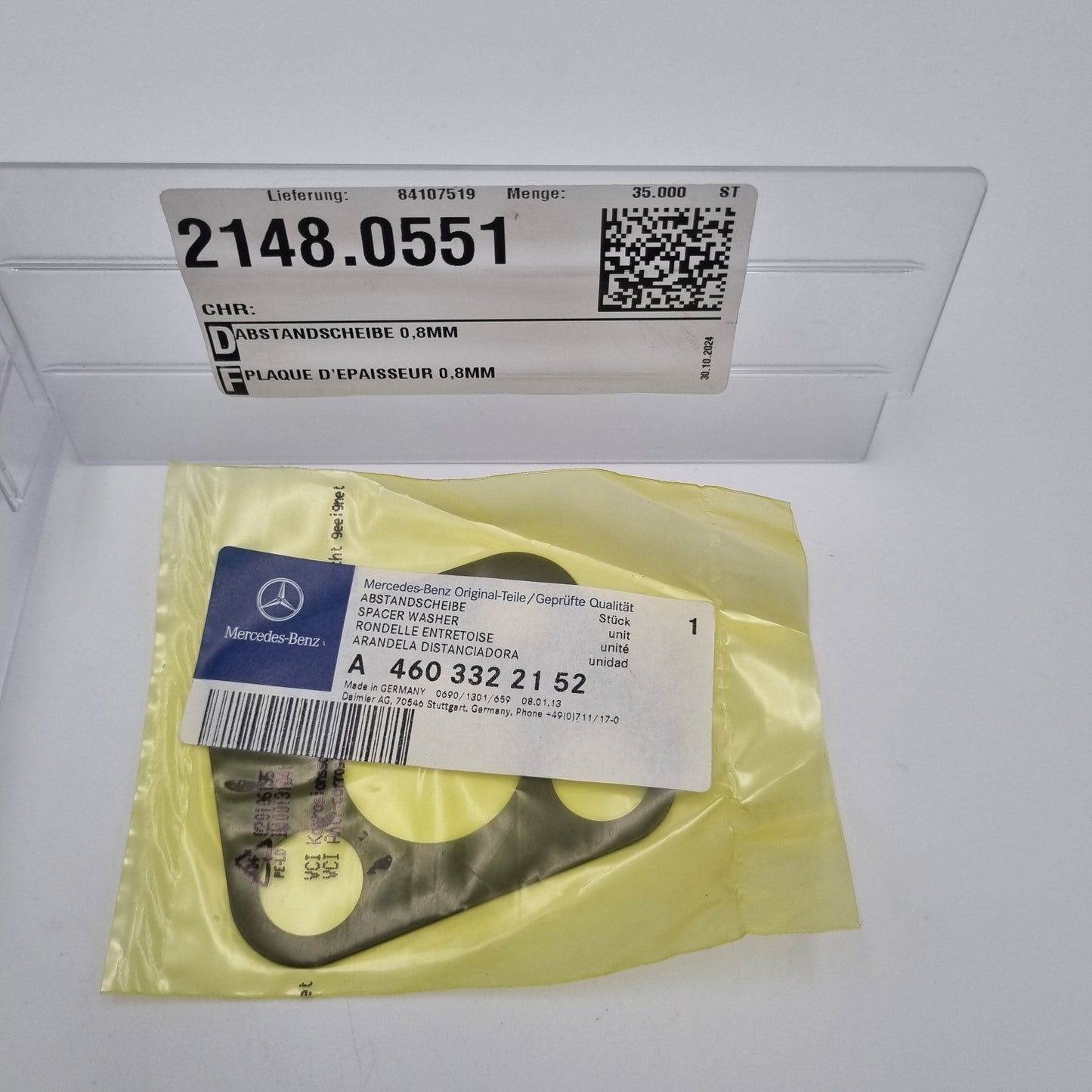 RONDELLE D'ENTRETOISE 0,8 MM A4603322152