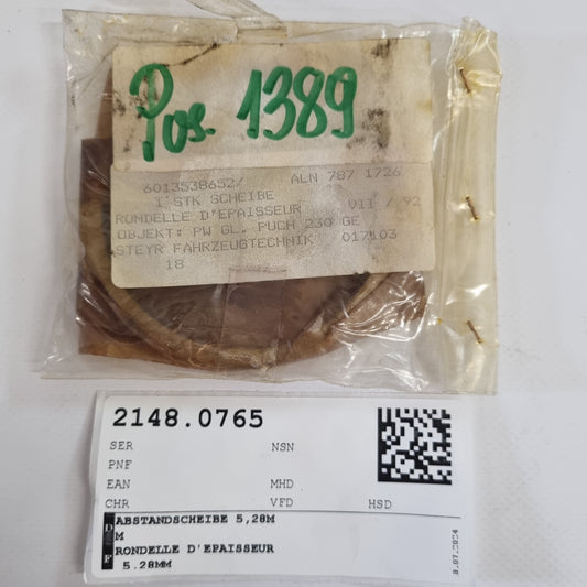 ABSTANDSCHEIBE 5,28MM A6013538652